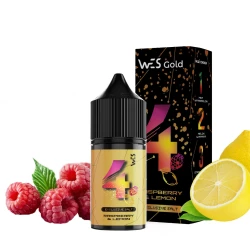 Набор Солевой Жидкости WES Gold Raspberry Lemon (Малина Лимон) 30 Мл 50 Мг