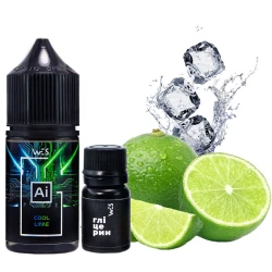 Набор Солевой Жидкости WES Ai - Cool Lime (Лайм Лёд) 30 Мл 50 Мг
