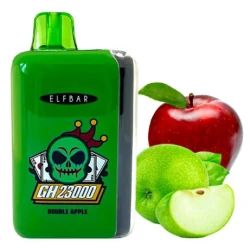 Одноразка Elf Bar Double Apple (Подвійне Яблуко) GH23000