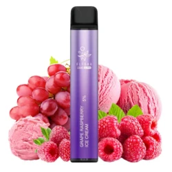 Одноразка Elf Bar Grape Raspberry Ice Cream Ultra (Виноград Малина Мороженое) 1500