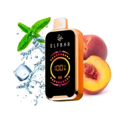 Одноразка Elf Bar Peach Ice (Персик Лід) FS18000
