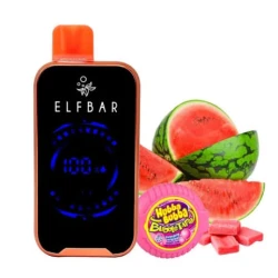 Одноразка Elf Bar Watermelon Bubble Gum (Кавун Жуйка) FS18000