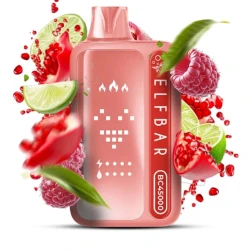 Одноразка Elf Bar BC 45000 - Pomegranate Raspberry Lime (Гранат Малина Лайм)