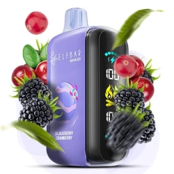Одноразка Elf Bar Blackberry Cranberry (Ежевика Клюква) RAYA D3 25000