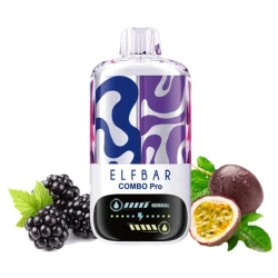 Одноразка Elf Bar Combo Pro Blackberry Passionfruit (Ежевика и Маракуйя) 30000