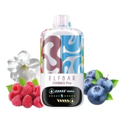 Одноразка Elf Bar Combo Pro Jasmine Raspberry Blueberry Ice (Жасмин Малина и Черника Лед) 30000