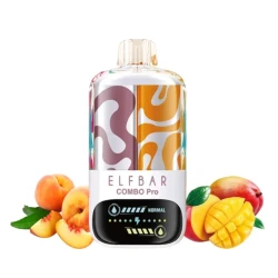 Одноразка Elf Bar Combo Pro Peach Triple Mango (Персик и Тройное Манго) 30000