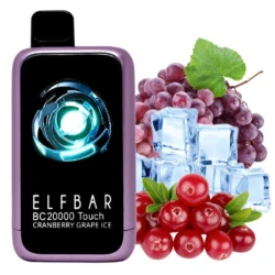 Одноразка Elf Bar Cranberry Grape Ice (Журавлина Виноград Лід) BC20000 Touch