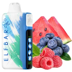 Одноразка Elf Bar Ice King Blueberry Raspberry Watermelon (Черника Малина Арбуз) 40000