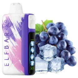 Одноразка Elf Bar Ice King Grape Ice (Виноград Лёд) 40000