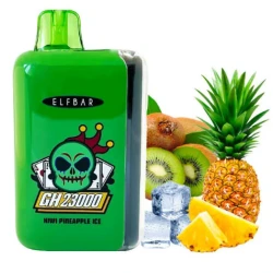 Одноразка Elf Bar Kiwi Pineapple Ice (Ківі Ананас Лід) GH23000