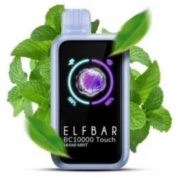 Одноразка Elf Bar Miami Mint (Мята) BC 10000 Touch