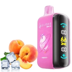 Одноразка Elf Bar Peach Ice (Персик Лёд) RAYA D3 25000