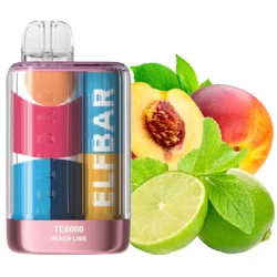 Одноразка Elf Bar Peach Lime (Персик Лайм) TE6000
