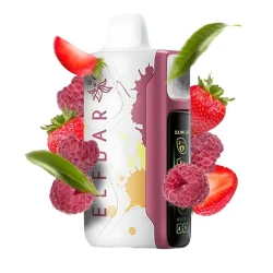 Одноразка Elf Bar Sour King Red Raspberry Strawberry (Червона Полуниця Малина) 30000