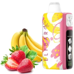Одноразка Elf Bar Sweet King Strawberry Banana (Клубника Банан) 30000