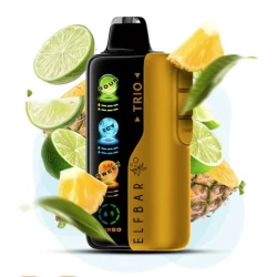 Одноразка Elf Bar TRIO - Pineapple Lime (Ананас Лайм) 40000