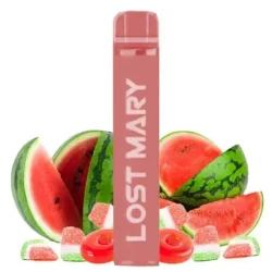 Одноразка Lost Mary Sour Watermelon Gami (Кислый Арбуз Жвачка) CM 1500 PRO