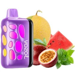 Одноразка Vozol Rave Love 777 (Дыня Арбуз Маракуйя Мята) 40000