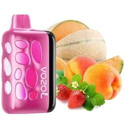 Одноразка Vozol Rave Strawmelon Peach (Клубника Дыня Персик) 40000