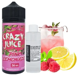 Органическая Жидкость Crazy Juice Pink Lemonade (Розовый Лимонад) 120 МЛ 30 МГ Набор