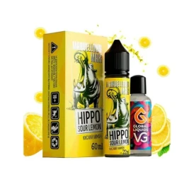 Органічна Рідина - Marvellous Max Hippo Sour Lemon (Кислий Лимон) 60 МЛ 3 МГ Набір