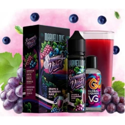 Набор Органической Жидкости Marvellous Summer Vibes - Grape Blueberry Juice (Виноградно-Черничный Сок) 60 Мл 3 Мг
