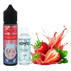 Органічна Рідина Sliced ​​Strawberry (Полуниця) 60 МЛ 3 МГ Набір