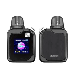 Pod-Система Lost Vape Ursa Baby 3 Pod Kit Ebony Wood (Темний)