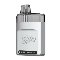 Pod-Система Vaporesso Eco Nano 2 - Pristine White (Сріблястий)