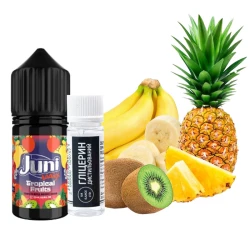 Сольова Рідина JUNI Mix Tropic Fruits (Тропічні Фрукти) 30 МЛ 50 МГ Набір