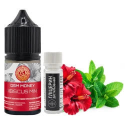 Солевая Жидкость DSM Money Hibiscus Mint (Гибискус Мята) 30 МЛ 50 МГ Набор