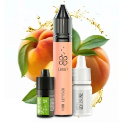 Солевая Жидкость LUCKY Salt Juicy Peach (Сочный Персик) 30 МЛ 50 МГ Набор