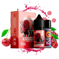 Сольова Рідина Marvellous Max Dino Cherry Candy (Вишнева Цукерка) 30Мл 50Мг Набір