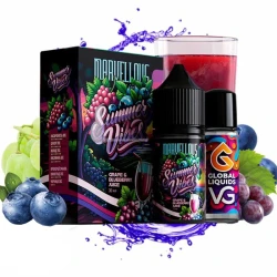 Сольова Рідина Marvellous Summer Vibes Grape Blueberry Juice (Виноградно Чорничний Сік) 30Мл 50Мг Набір