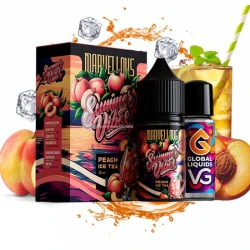 Сольова Рідина Marvellous Summer Vibes Peach Ice Tea (Персиковий Чай Лід) 30Мл 50Мг Набір