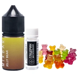 Солевая Жидкость MIX BAR Jelly Bear (Мармеладные Мишки) 30 МЛ 50 МГ Набор
