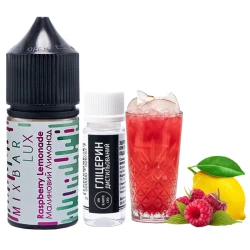 Сольова Рідина MIX BAR Lux Raspberry Lemonade (Малиновий Лимонад) 30 МЛ 50 МГ Набір