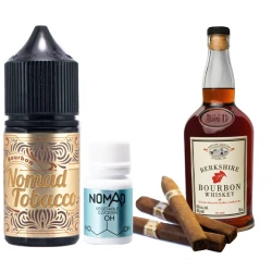 Солевая Жидкость Nomad Tobacco - Bourbon (Табак Бурбон) 30Мл 50Мг Набор