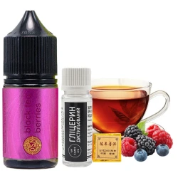 Солевая Жидкость DSM Tea - Black Tea Berries (Чёрный Чай Ягоды) 30 МЛ 50 МГ Набор