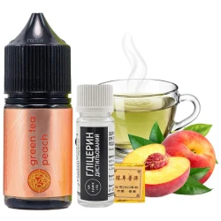 Солевая Жидкость DSM Tea - Green Tea Peach (Зелёный Чай Персик) 30 МЛ 50 МГ Набор