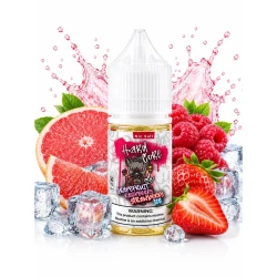 Сольова Рідина Hard Core - Grapefruit Strawberry Raspberry Ice (Грейпфрут Полуниця Малина Лід) 30 ML 50 MG
