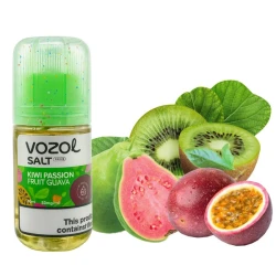 Сольова Рідина Vozol Salt Prime Kiwi Passion Fruit Guava (Ківі Маракуя Гуава) 30 МЛ 50 МГ