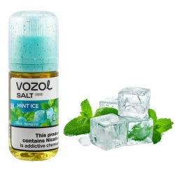 Сольова Рідина Vozol Salt Prime Mint Ice (М'ята Лід) 30 МЛ 50 МГ