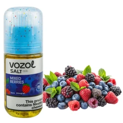 Сольова Рідина Vozol Salt Prime Mixed Berries (Мікс Ягід) 30 МЛ 50 МГ