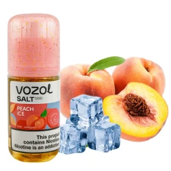 Сольова Рідина Vozol Salt Prime Peach Ice (Персик Лід) 30 МЛ 50 МГ