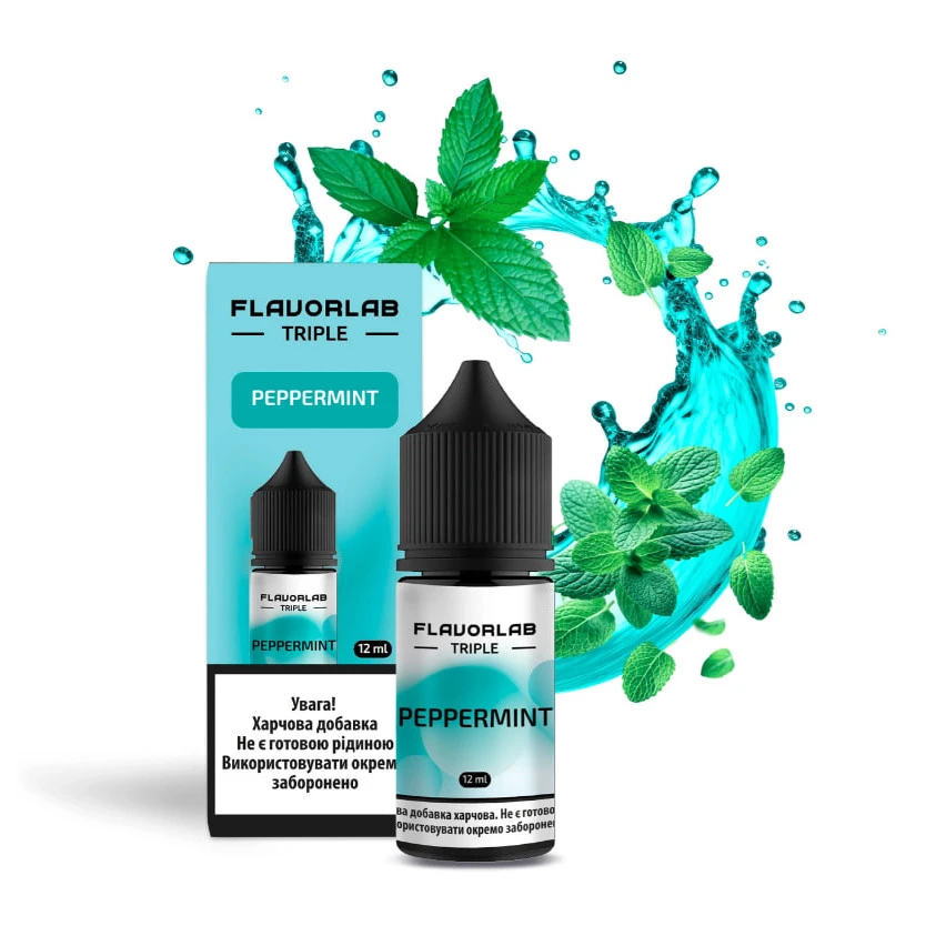 Сольова Рідина Flavorlab Triple Peppermint (М'ята) 30 МЛ 50 МГ Набір