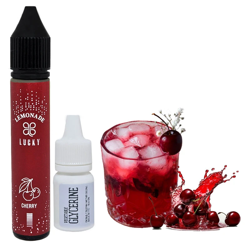 Солевая Жидкость LUCKY Salt Cherry (Вишня) 30 МЛ 50 МГ Набор