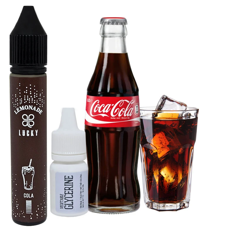 Сольова Рідина LUCKY Salt Cola (Кола) 30 МЛ 50 МГ Набір