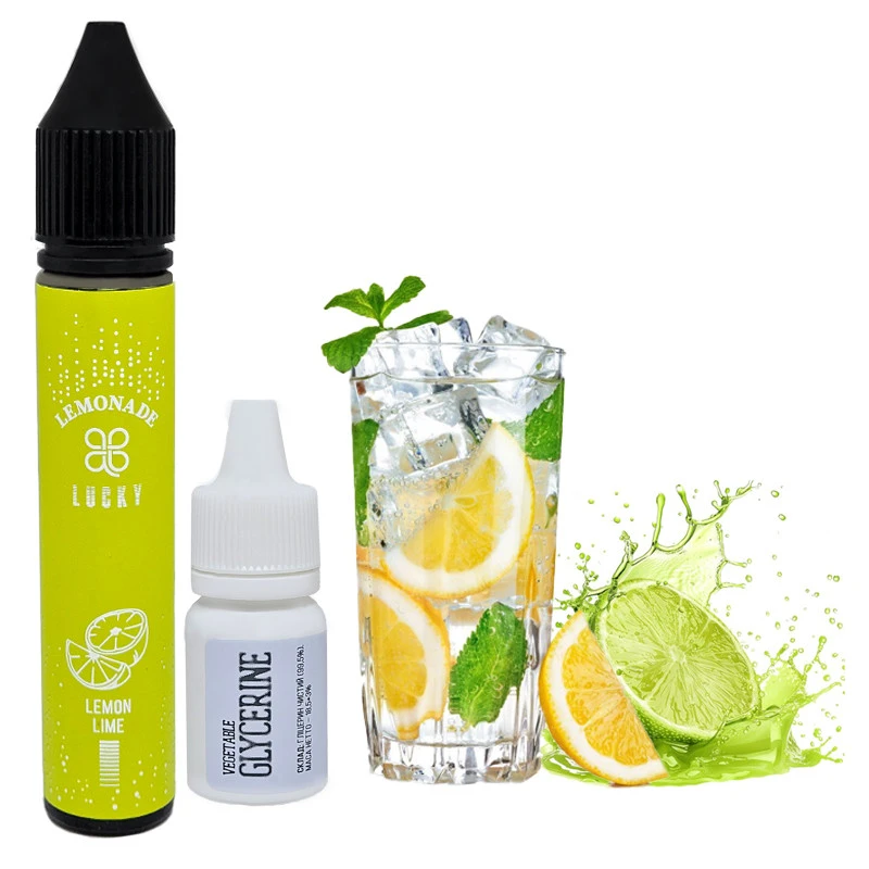 Солевая Жидкость LUCKY Salt Lemon Lime (Лимон Лайм) 30 МЛ 50 МГ Набор